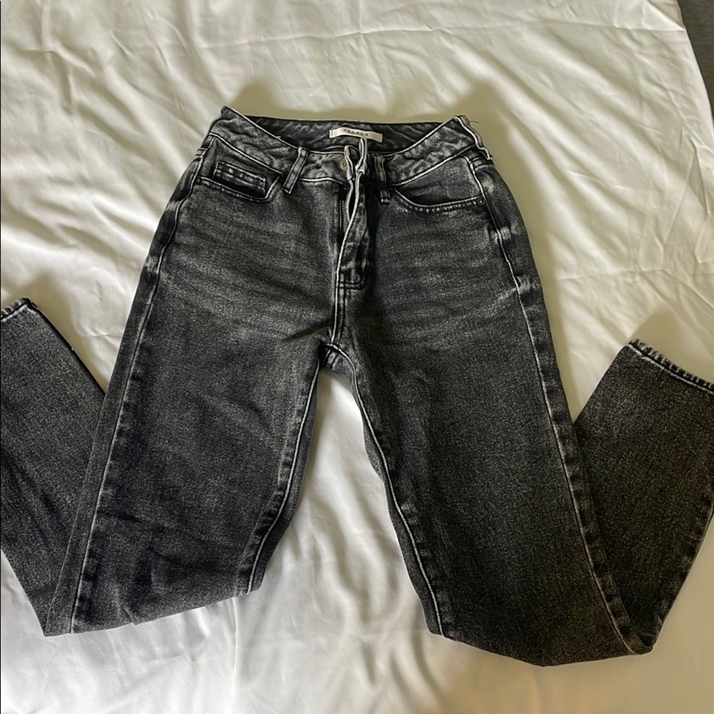 PacSun Black Straight Leg Jeans